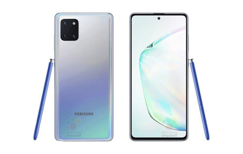 جدیدترین رندر گلکسی نوت 10 لایت منتشر شد