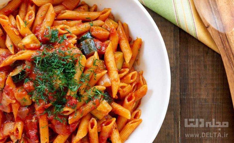 طرز تهیه پاستا مرغ